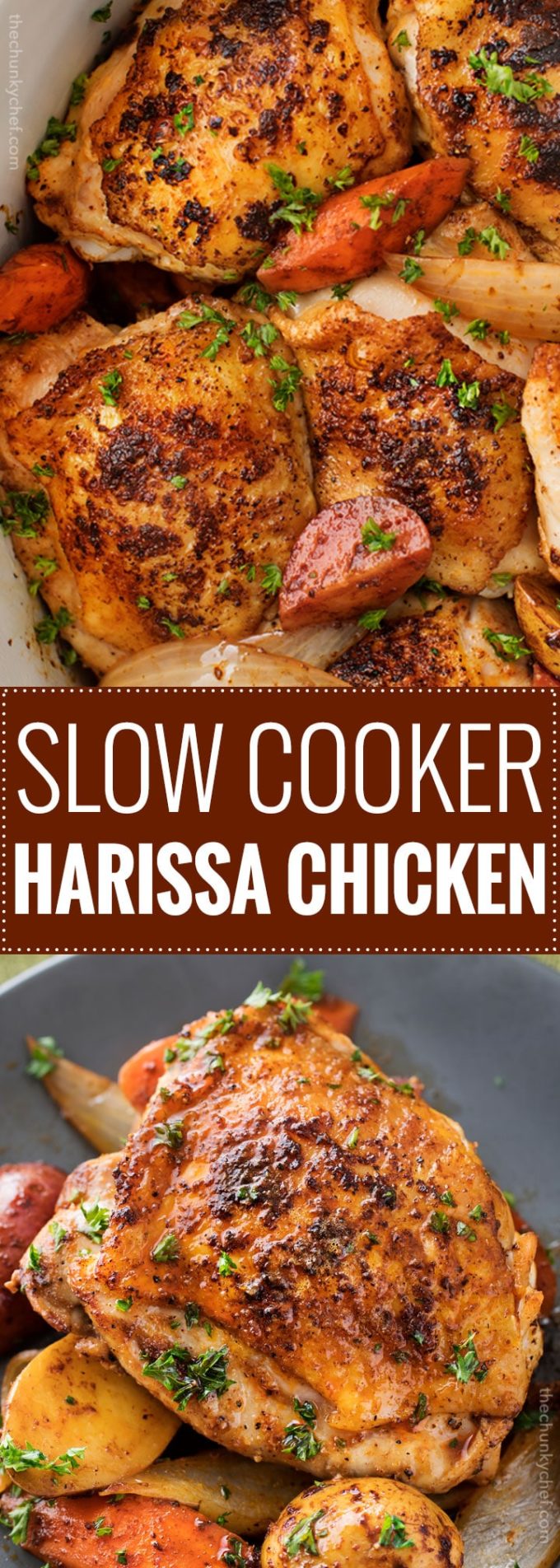 Slow Cooker Harissa Chicken The Chunky Chef