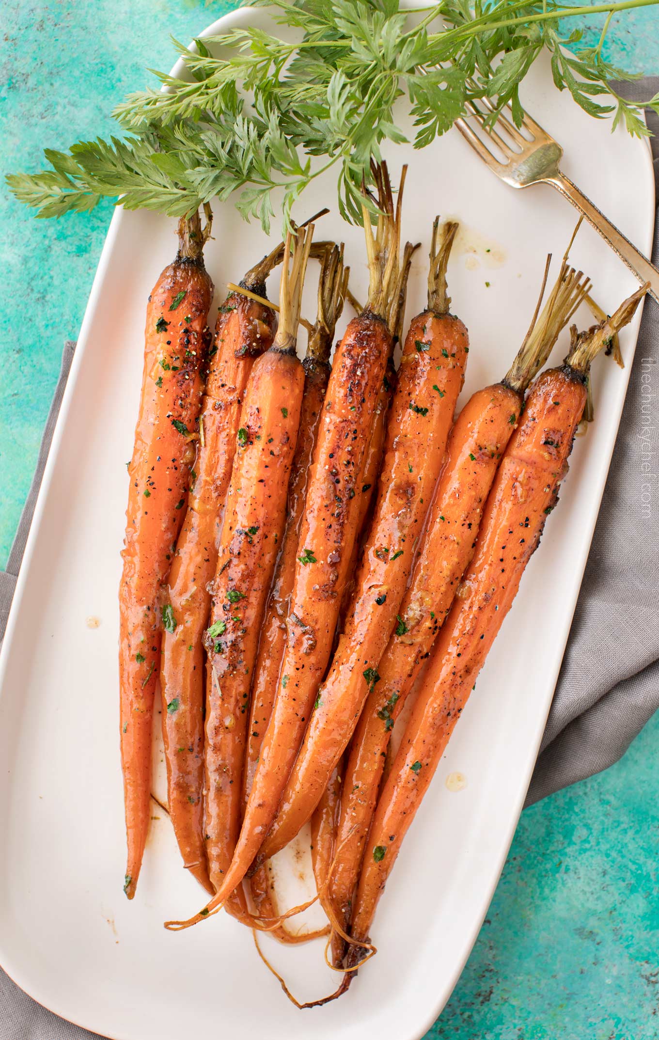Slow Cooker Roasted Carrots The Chunky Chef