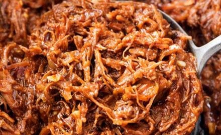 crockpot shredded beef barbecue
