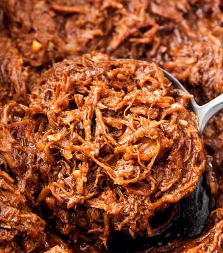 The Best Slow Cooker Shredded Beef Recipe - NeighborFood