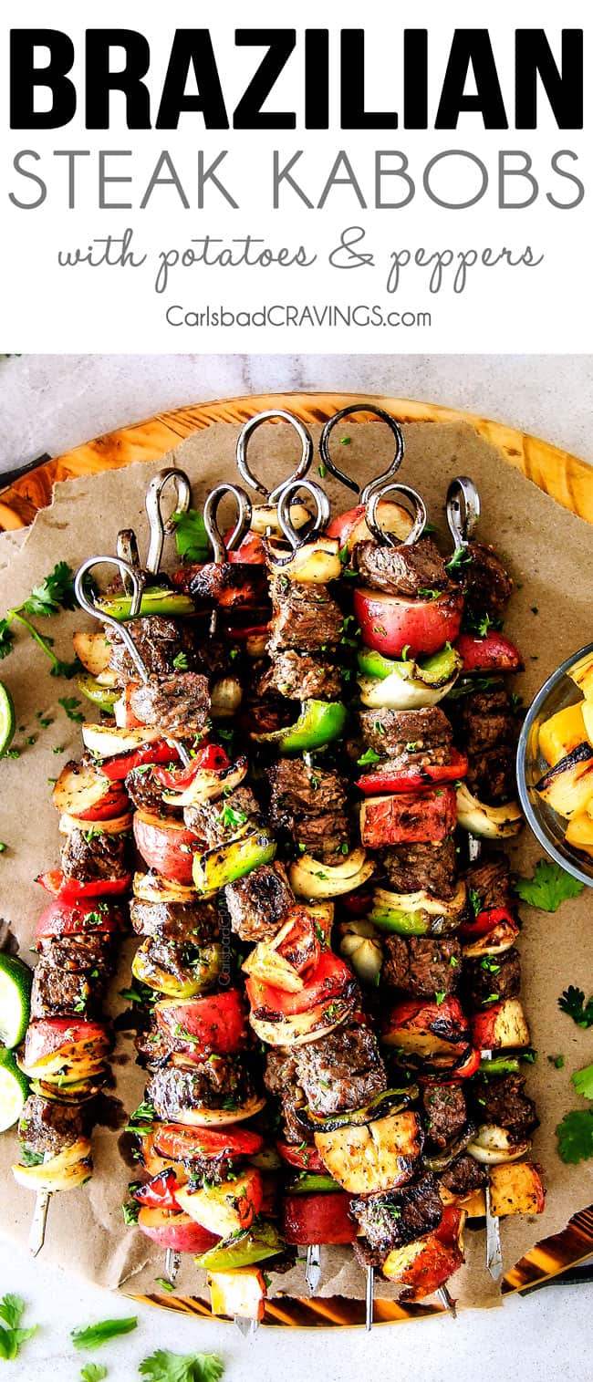 Brazilian Steak Kabobs