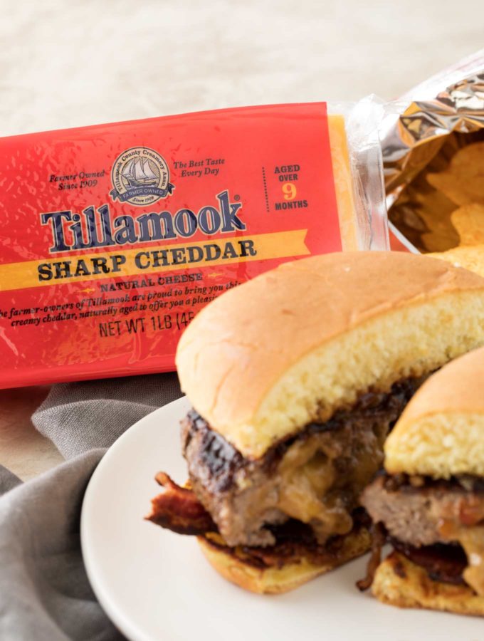 Tillamook cheddar cheese