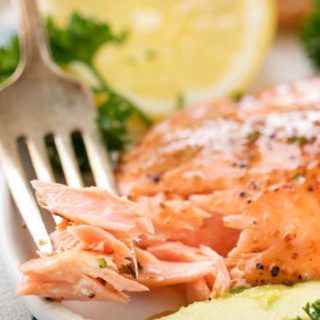 Honey Dijon Broiled Salmon - The Chunky Chef