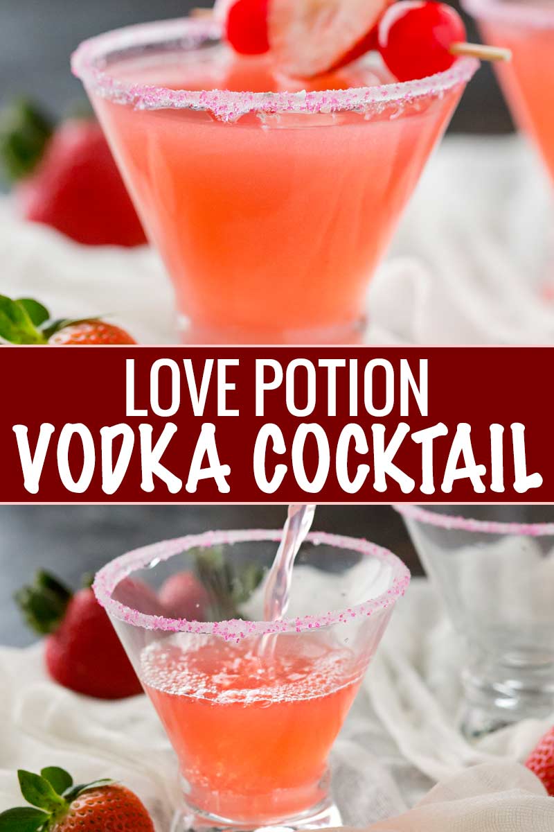 Love Potion Cocktail with Dry Ice Recipe ~ Barley & Sage