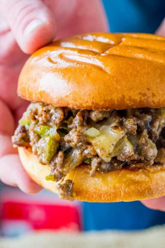 Philly Cheesesteak Sloppy Joes