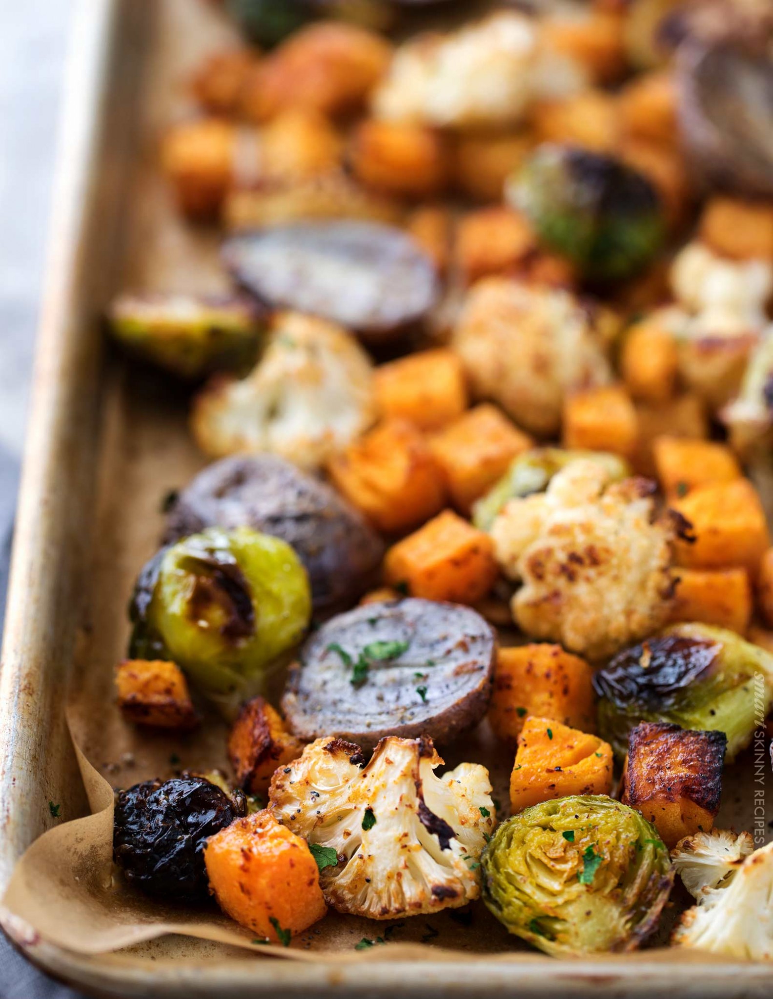 Sheet Pan Oven Roasted Vegetables - The Chunky Chef