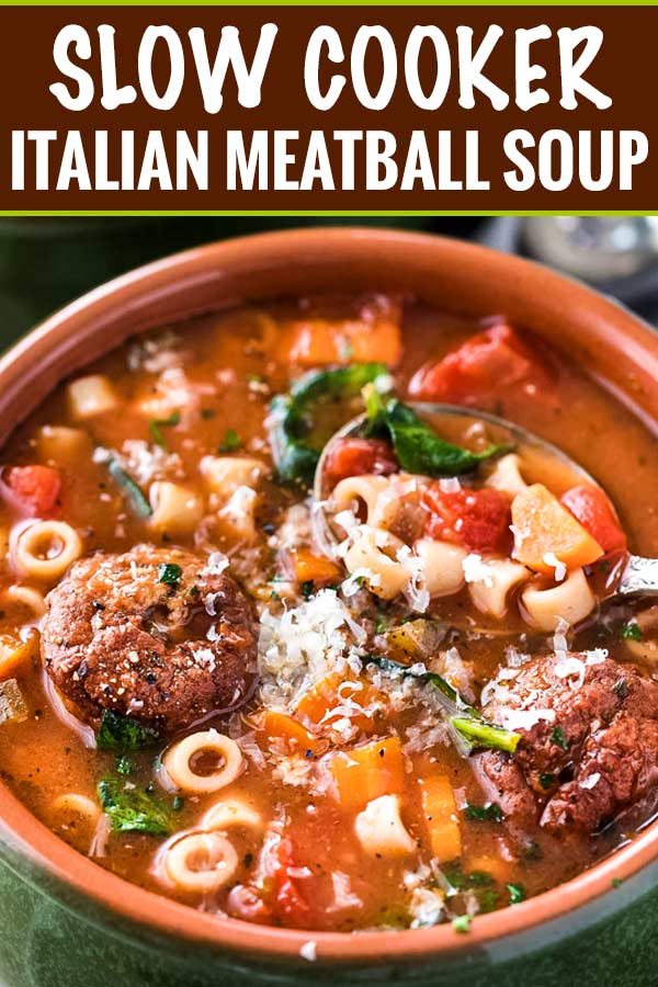 Slow Cooker Meatball Vegetable Soup