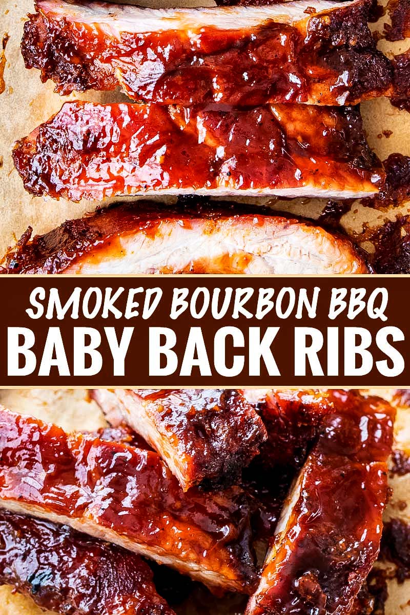 Delicious homemade smoked ribs are easier to make than you think, especially using the popular 3-2-1 method.ย Fall of the bone tender, and lip-smackingly good, these ribs are FABULOUS!! #ribs #pork #bbq #smoked #smoking #grilling #easyrecipe