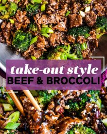 Perfect Chinese takeout-style Beef and Broccoli stir fry, made in about 30 minutes, right in your own kitchen! #beefandbroccoli #Chinese #takeout #stirfry #easyrecipe #easydinner #beef #broccoli #chineserecipe #takeout #simpledinner