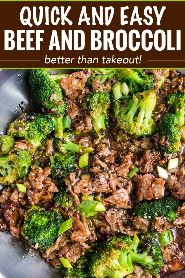 Perfect Chinese takeout-style Beef and Broccoli stir fry, made in about 30 minutes, right in your own kitchen! #beefandbroccoli #Chinese #takeout #stirfry #easyrecipe #easydinner #beef #broccoli #chineserecipe #takeout #simpledinner
