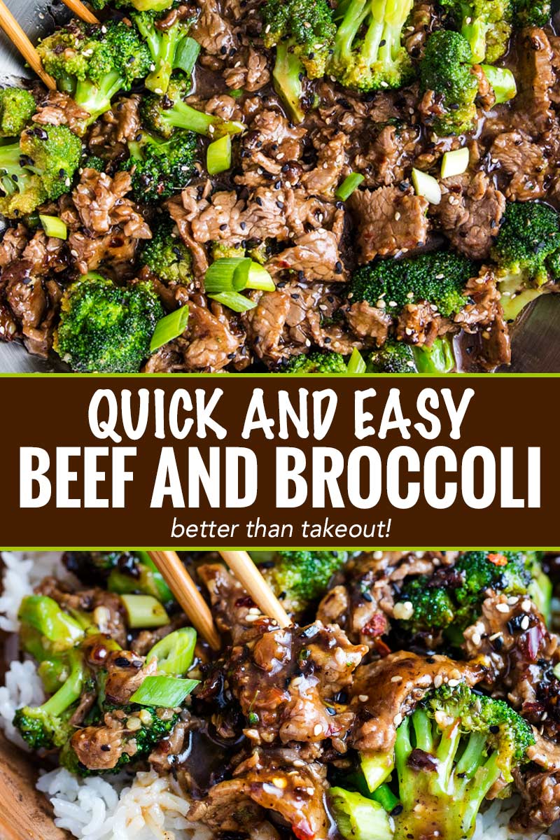 Perfect Chinese takeout-style Beef and Broccoli stir fry, made in about 30 minutes, right in your own kitchen! #beefandbroccoli #Chinese #takeout #stirfry #easyrecipe #easydinner #beef #broccoli #chineserecipe #takeout #simpledinner