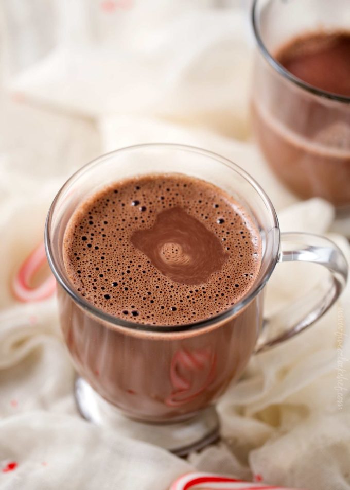 Mexican hot chocolate with no whipped cream