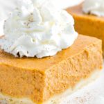 Great classic pumpkin pie flavors without the hassle of dealing with pie crust!  Make your Thanksgiving easier with these Shortbread Pumpkin Pie Bars... perfect for a larger crowd! #pumpkinpie #pumpkin #Thanksgiving #crowd #shortbread #hasslefree #easyrecipe #bars