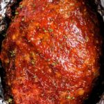 The Best Crockpot Meatloaf is a way to enjoy classic comfort food, even on a busy weeknight!  Moist and tender, this meatloaf recipe is always a family favorite! #meatloaf #crockpot #slowcooker #comfortfood #weeknightrecipe #dinnerrecipe #beef #groundbeef #family