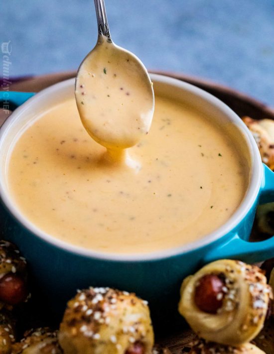 Creamy Beer Cheese Sauce The Chunky Chef