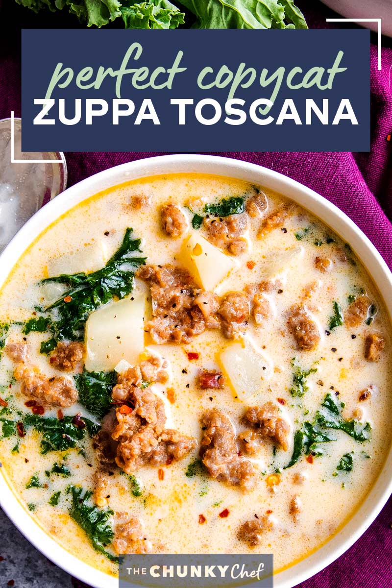 BEST Copycat Zuppa Toscana Recipe - The Chunky Chef