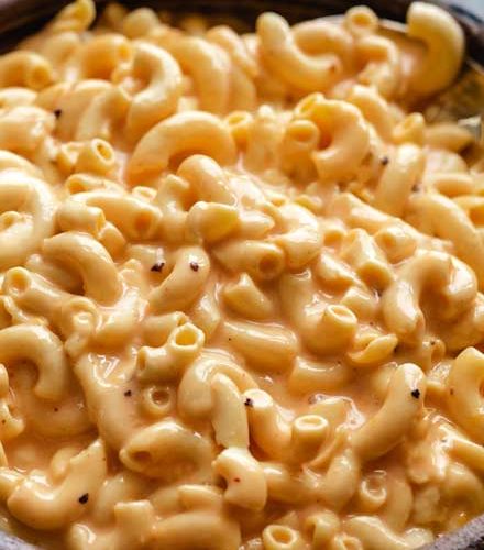 Creamy Crock Pot Mac And Cheese No Boiling The Chunky Chef