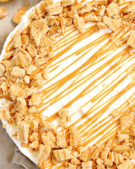 Peanut Butter Nutella Nutter Butter Pie - Crazy for Crust