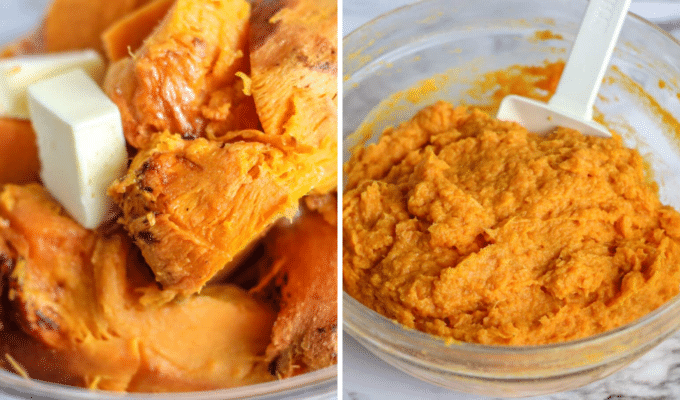 How to make mashed sweet potatoes