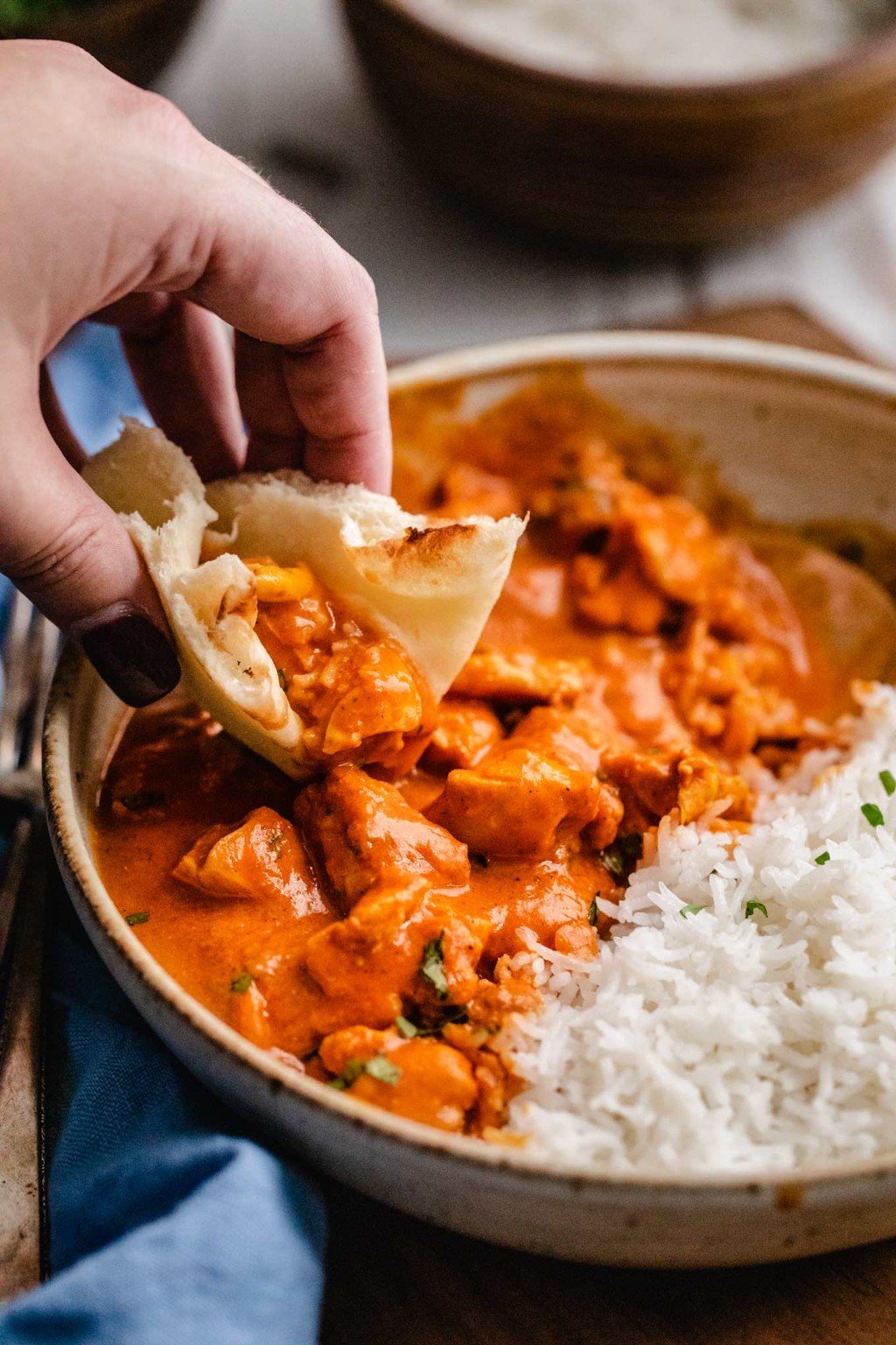 Slow Cooker Chicken Tikka Masala (SO easy!) The Chunky Chef