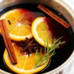 Simple and easy to make, this Mulled Wine recipe is absolutely the perfect thing to make you feel all warm and cozy as the temperature drops outside this winter! #wine #drink #cocktail #mulledwine #holiday #party #slowcooker #crockpot