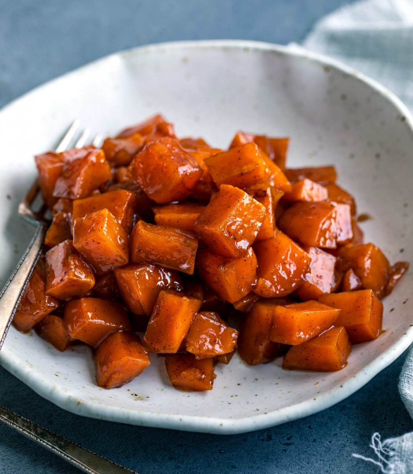 Candied Yams with Bourbon (perfect holiday side!) The Chunky Chef