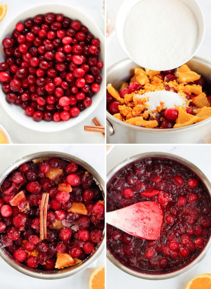 How to make homemade cranberry sauce