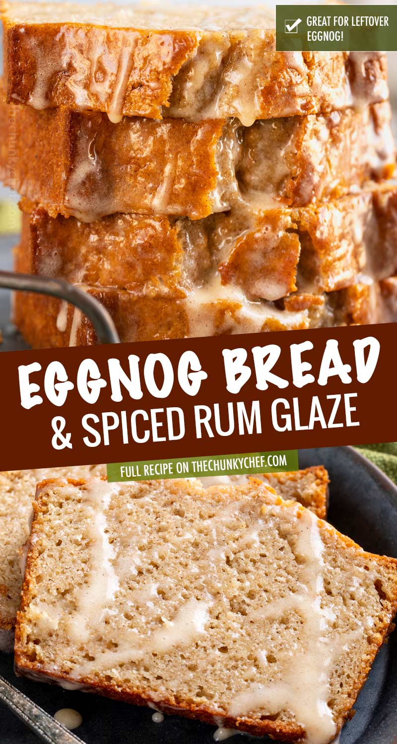 Eggnog Quick Bread Recipe (holiday fave!) The Chunky Chef