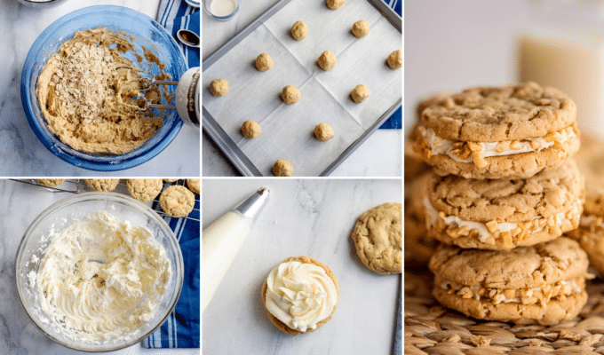 how to make peanut butter sandwich cookies