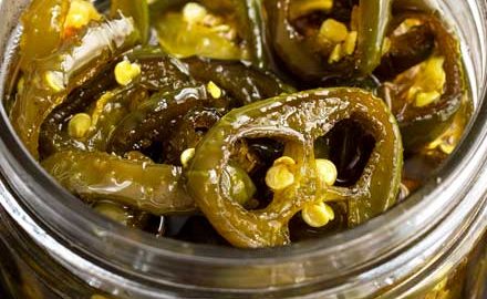 featured image for candied jalapenos