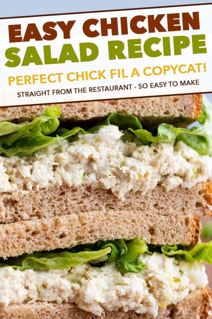 pin image for copycat chicken salad