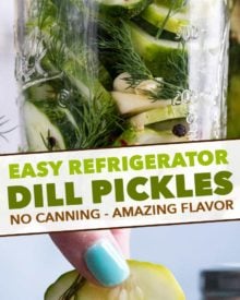 pin image for refrigerator pickles