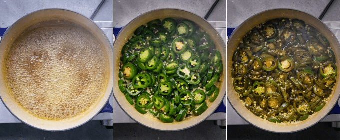 boiling peppers for candied jalapenos
