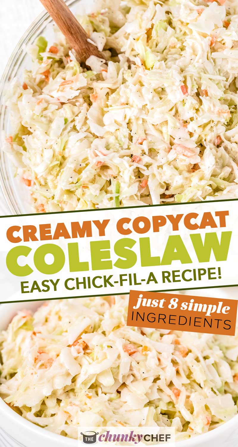 Coleslaw Recipe (ChickFilA Copycat) The Chunky Chef