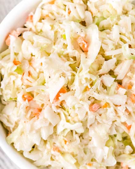 Hong Kong fårehyrde Turbulens Coleslaw Recipe (Chick-Fil-A Copycat) - The Chunky Chef