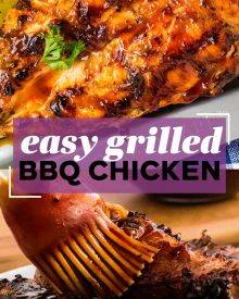 pin image for grilled bbq chicken