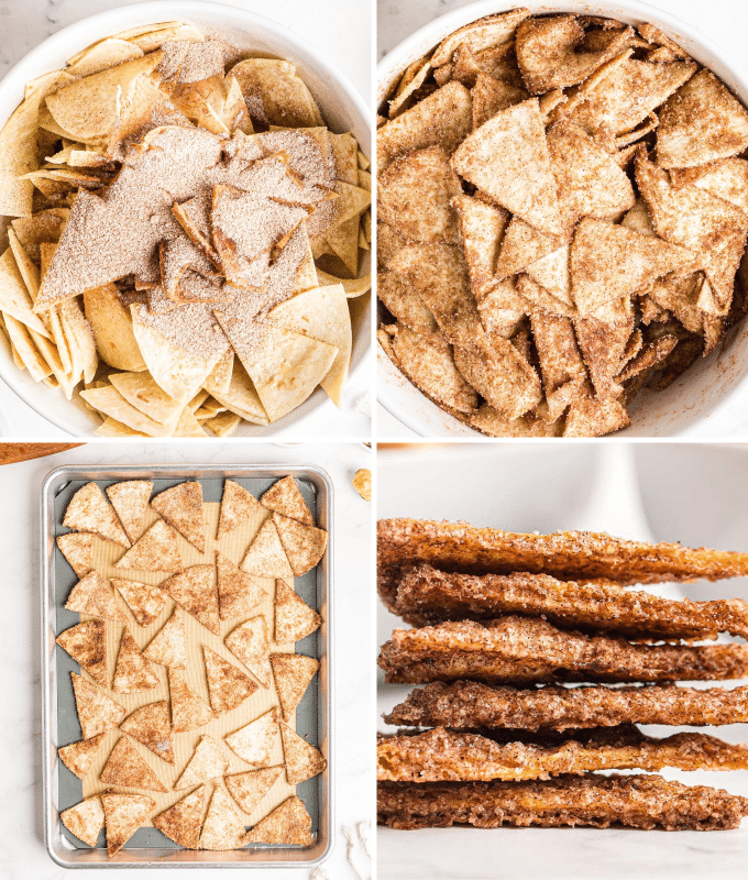 how to make cinnamon chips