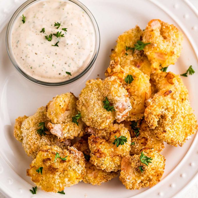 Air Fryer Fried Shrimp (Popcorn Shrimp) The Chunky Chef