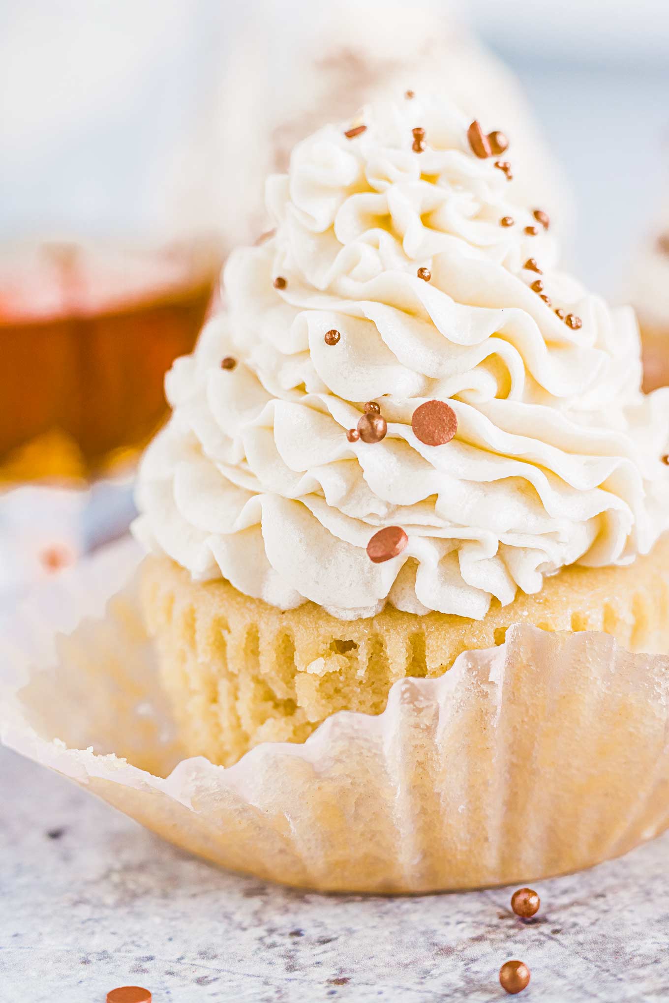 Bourbon Vanilla Cupcakes The Chunky Chef