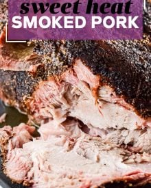 Ultra flavorful and tender, this Pork Shoulder is smoked low and slow, and creates the most amazing, melt in your mouth pulled pork!  Step by step how to smoke pork shoulder recipe.