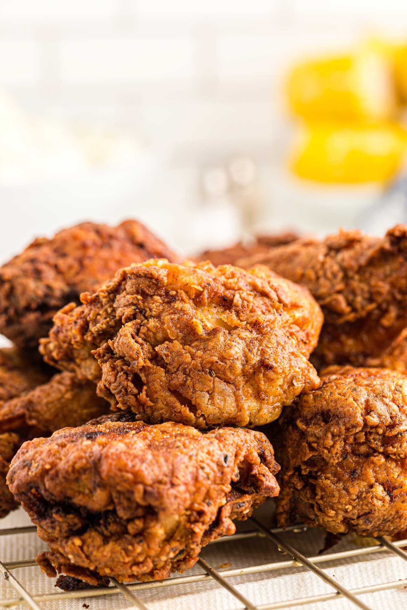 Classic Buttermilk Fried Chicken - The Chunky Chef