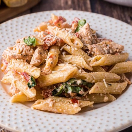 pile of pasta on white plate