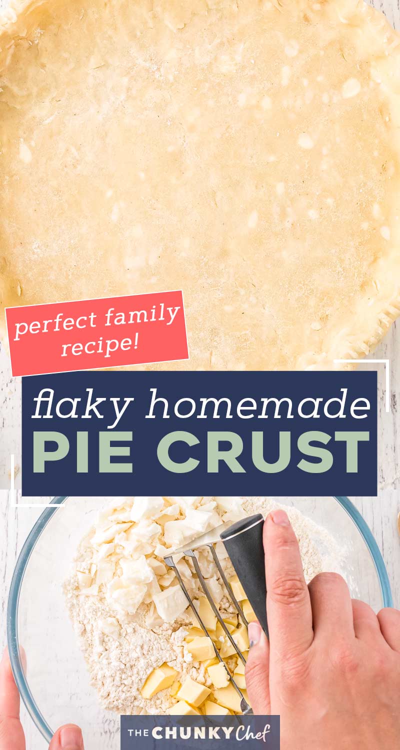 Flaky Homemade Pie Crust Recipe The Chunky Chef