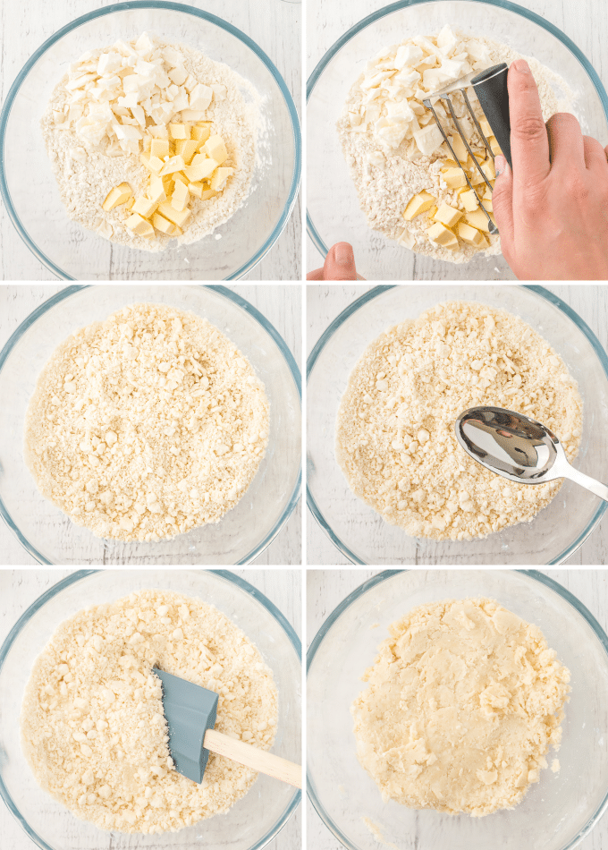 making pie dough step by step