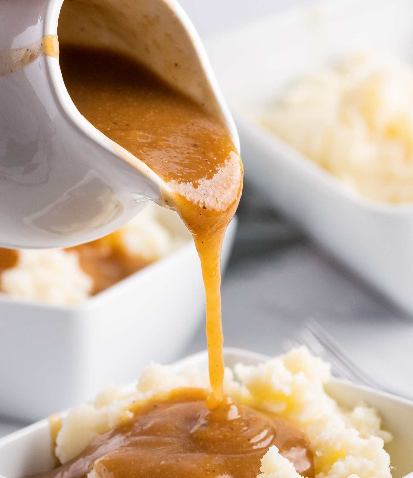 Classic Brown Gravy Recipe (no drippings!) The Chunky Chef