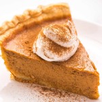 My Classic Pumpkin Pie is velvety smooth and creamy, perfectly spiced, and so easy to make!  The perfect dessert for the holidays, and the only pumpkin pie recipe you'll need. #pumpkin #pumpkinpie #pie #dessert #baking #fromscratch #libby #thanksgiving #holidays