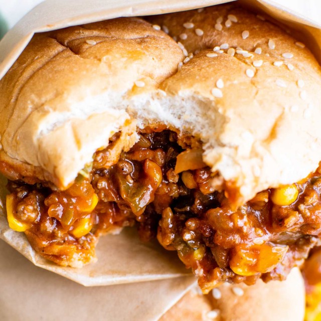 Cheesy Sloppy Joe Casserole The Chunky Chef
