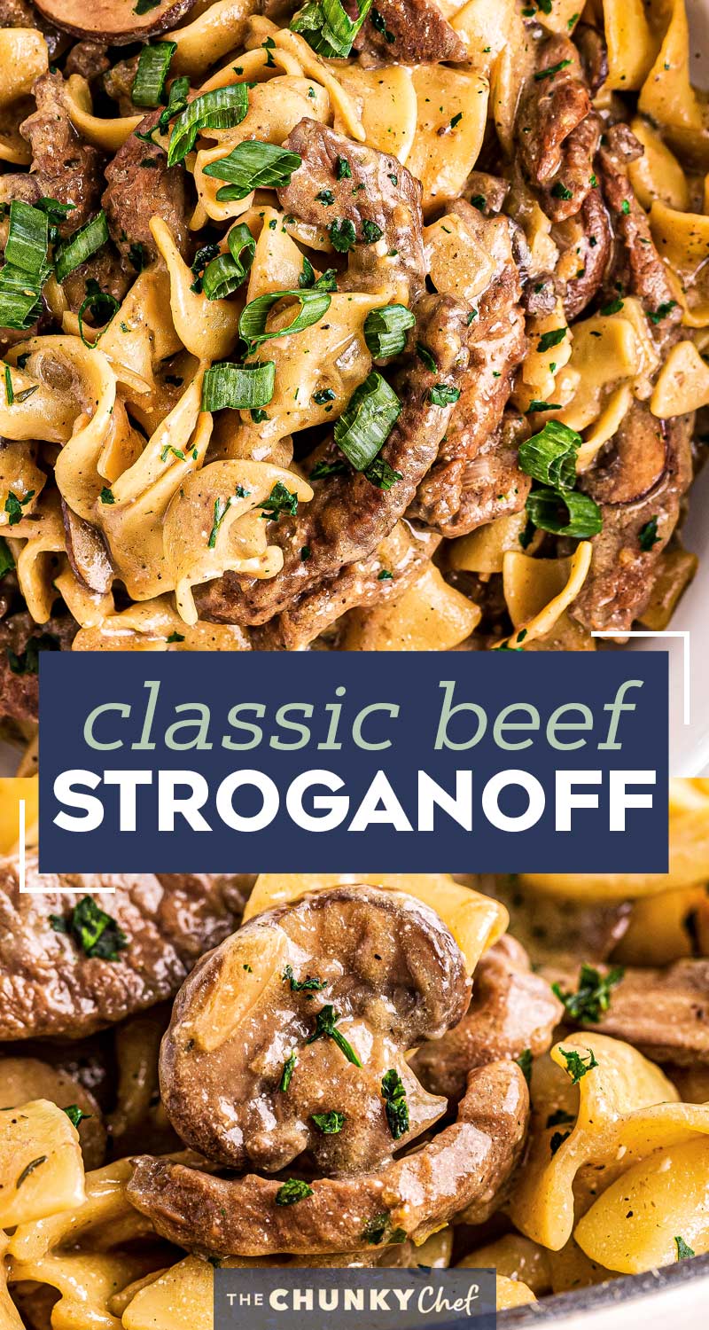 The Chew Zucchini Noodle Beef Stroganoff Adams Durtural
