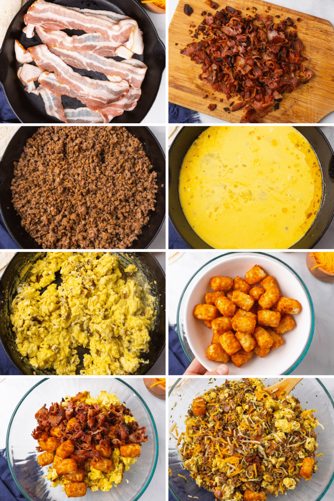 Easy Breakfast Burritos (freezer-friendly) - The Chunky Chef