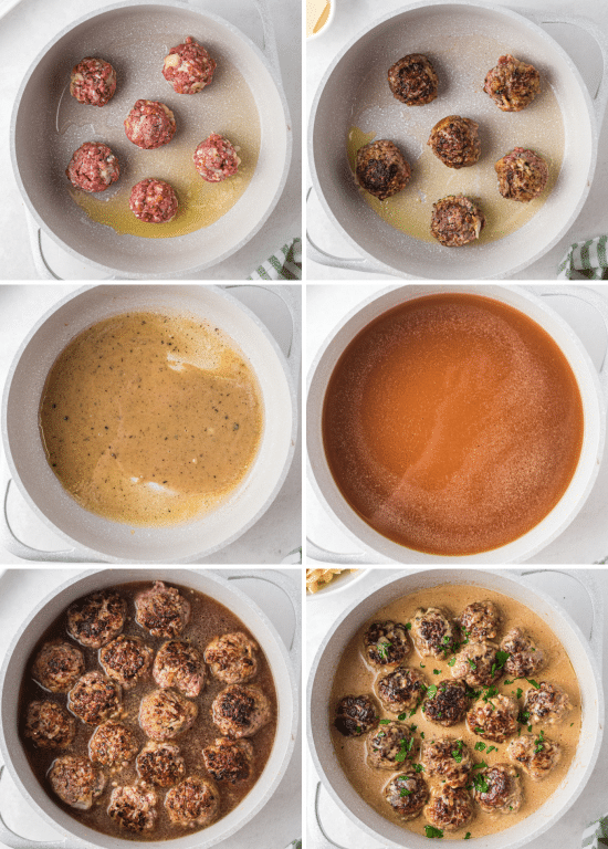 step by step how to make swedish meatballs